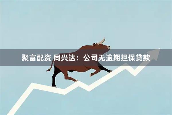 聚富配资 同兴达：公司无逾期担保贷款